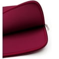 thumbnail image 6 of RAINYEAR Laptop Sleeve Case Compatible with 13.3 Inch MacBook Air Pro Touch Bar for 13.3" Notebook Computer Tablet Chromebook 13" Soft Cover Protective Carrying Bag(Red,Upgraded Version), 6 of 7
