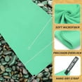 thumbnail image 3 of Gym Microfiber Towels Quick Dry Sports Towels Absorbent Necks Wraps 20" x 43" Green, 3 of 6