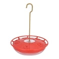 thumbnail image 1 of Hanging Bird Feeder, Ransparent Plastic Structure Courtyard-Shaped Bird Feeder Deep Seed Tray Durable  For Balcony For Gardens Red, 1 of 8