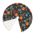 thumbnail image 3 of Balery Autumn with Pumpkins Printed Christmas Tree Skirt , Merry Christmas Party Christmas Tree Decoration,Adjustable Tree Skirt-30", 3 of 8