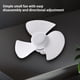 thumbnail image 5 of Ventilador E27 Techo Ángulo Ajustable Pequeño Portátil Mini Refrigeración para, 5 of 9