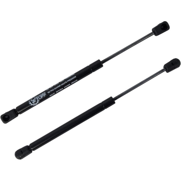 2 Tonneau Cover Lift Supports Gas Struts Shocks Extended Length 12-1/8", Compressed 8, 107N 4420 SG459002 C1603795 Lifting Springs Arms Dampers Rods