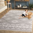 thumbnail image 3 of SAFAVIEH Prairie Michelle Geometric Area Rug, Taupe/Ivory, 8' x 10', 3 of 11