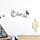 thumbnail image 3 of Adhesivo de pared, vinilo Live Every Moment Laugh Every Day Love Beyond Words Adhesivos de pared citas motivacionales para dormitorio, panel de pared extraíble DIY decoración del hogar JAMW Sencillez, 3 of 5