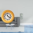 thumbnail image 2 of Reloj de pared,Reloj de pared redondo moderno y silencioso para dormitorio,contenedor de almacenamiento,Mini armario de escritorio para cosméticos,Caja de almacenamiento metálica para, 2 of 8