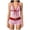 Pink, variant on Leey-World 2 Piece Y2k Polka Dot Halter Bikini with Shorts 2000s Bathing Suit Set Summer Vacation Cute Beach Tankini Swimsuit(Pink,S)
