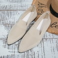 thumbnail image 7 of Sngxgn Women's Flats Shoes Dress Shoes Ballet Flats Comfortable Flats(White,38), 7 of 7