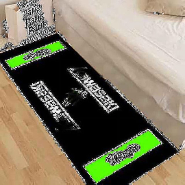 Cycle Display Mat Anti-slip Carpet Racing Moto Carpets For Kaw Floor Home Rat Mats