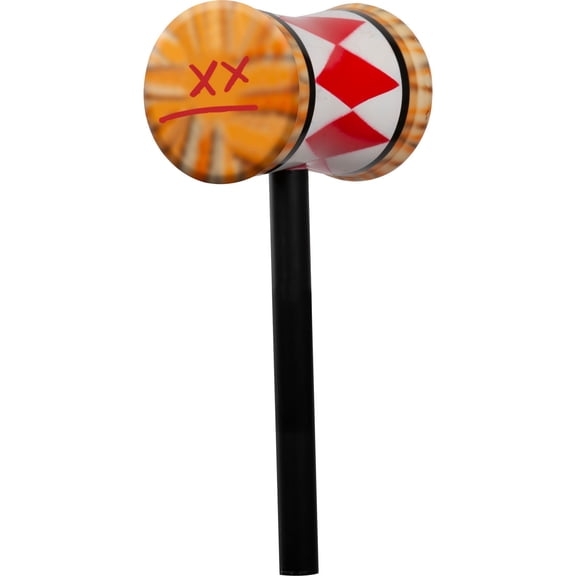 RUBIES II Harley Quinn Birds of Prey Costume Accessories with Knocked Out Face Mallet