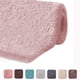 thumbnail image 3 of Alfombra de baño Espesar Alfombras de baño antideslizantes peludas con microfibra suave absorbente de agua para baño Ducha Bañera Dormitorio, ducha y habitación 40 * 60 cm Rosa brillar Hogar, 3 of 5