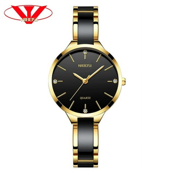 Nibosi Fashion Women Watches Rose Gold Ladies Bracelet Watches Creative Waterproof Quartz Watches For Women Relogio Feminino - Quartz Wristwatches