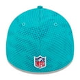 thumbnail image 4 of Men's New Era Aqua Miami Dolphins 2024 Sideline 39THIRTY Flex Hat, 4 of 6