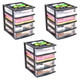 thumbnail image 1 of Organizador de Escritorio y Mostrador Gracious Living con 4 Cajones Negro, 1 of 8