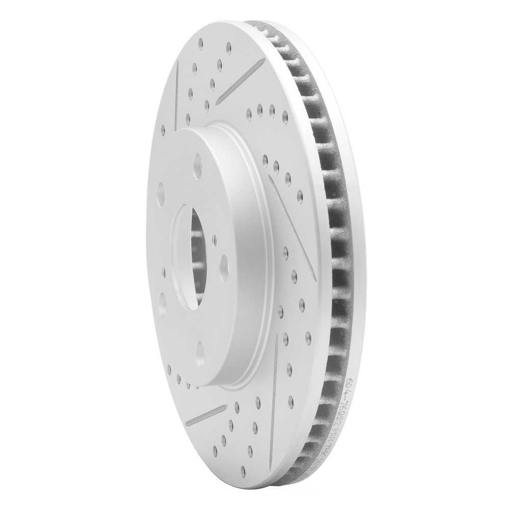 Dynamic Friction Company 830-76052L DFC Geoperformance Rotor - Drilled and Slotted