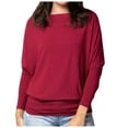 thumbnail image 1 of WEAIXIMIUNG Chemises à Boutons pour Femmes Manches Longues Pull Décontracté pour Femmes Pulls à Manches Longues Imprimé Tricoté Col Rond Hauts, 1 of 4