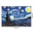 thumbnail image 2 of Starry Night Puzzle 1000pcs High Level Jigsaw Puzzle Eco-Friendly Paper Puzzle DIY Oil Painting Kids Adult Fidget Toy, 2 of 4