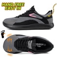 thumbnail image 3 of Sosenfer Hands-Free Slip-On Wide Toe Box Barefoot Sneakers - Women's Zero Drop Walking Shoes, 3 of 6