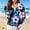 A_Blue#08, variant on Hoodies for Women 50+ UPF Sun Protection Long Sleeve Zip Up Thumb Holes Hooded Jackets Casual Printed Lightweight Loose Vacation Beach Hoodie