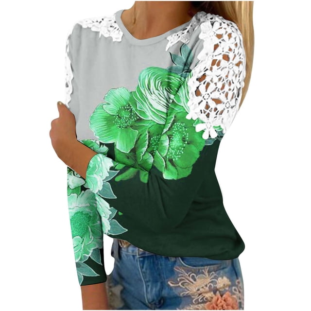 Shorts pour Femmes T-Shirt Décontracté à Carreaux à Col Rond à Manches Courtes Haut Ample,Tops pour Femmes,Hauts à Manches 3/4 pour Femmes,Hauts Décontractés pour Femmes