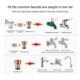 thumbnail image 5 of Bxaolu High Pressure Foam Spray for Garden Hose, Car Wash Soap Sprayer with 3.5oz/100cc Plastic Soap Dispenser Bottle, Adjustable Nozzle for Gardening, Solar Panel Cleaning, Pet Showering, 5 of 9