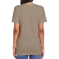 thumbnail image 3 of SU7004 Unisex Heavyweight T-shirt Adult Short Sleeve Mens Womens Shirts - S M L XL 2XL 3XL - 100% Ringspun Jersey Cotton Undershirts Blank Tee, 3 of 4