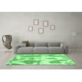 thumbnail image 3 of Ahgly Company Indoor Rectangle Abstract Emerald Green Modern Area Rugs, 8' x 12', 3 of 4