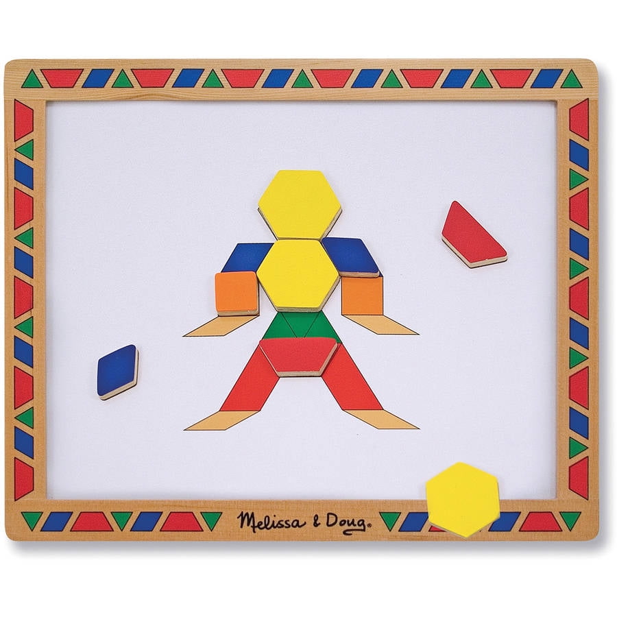 magnetic pattern blocks