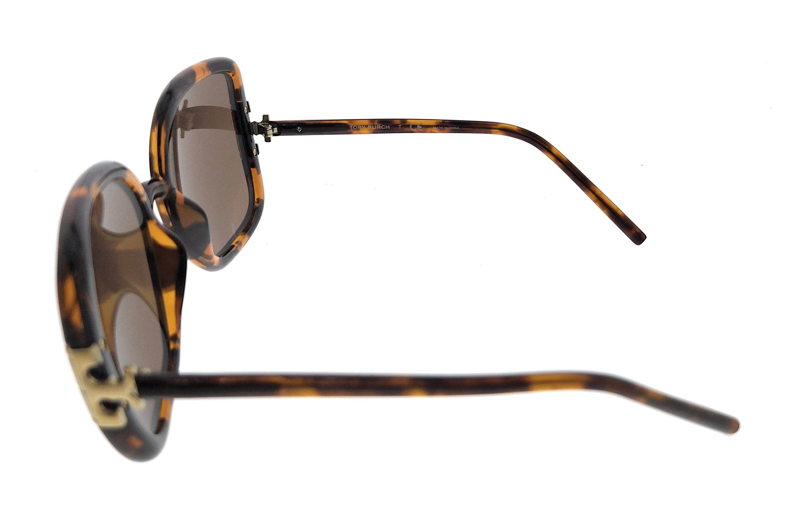 New Tory Burch Women Dark Tortoise Sunglasses 56-19-140 Tory Burch Women main image 2