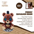 thumbnail image 2 of Juguete de peluche Youtooz FNAF Freddy Shoulder Rider de 15 cm de altura, 2 of 7