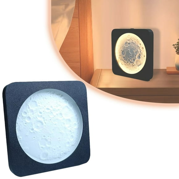 3D Printed Moon Lamp With And Stepless Dimming Night Light Glowing Moon Lamp With White And Warm Light Moon Led Decorative Atmosphere Lights For Bedrooom,1 Moon Night Light Clearance