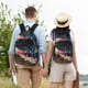 thumbnail image 4 of Easygdp Abstract Peacock Painting Mochila de Lona Resistente para Laptop, Compatible con Laptops de 15 a 17 pulgadas, Ideal para Escuela, Trabajo y Viajes-Small, 4 of 5