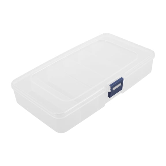 Mobestech Makeup Tool Organizer Desktop Storage Box with 6 Compartments, Plastic Material for Cosmetics and Accessories