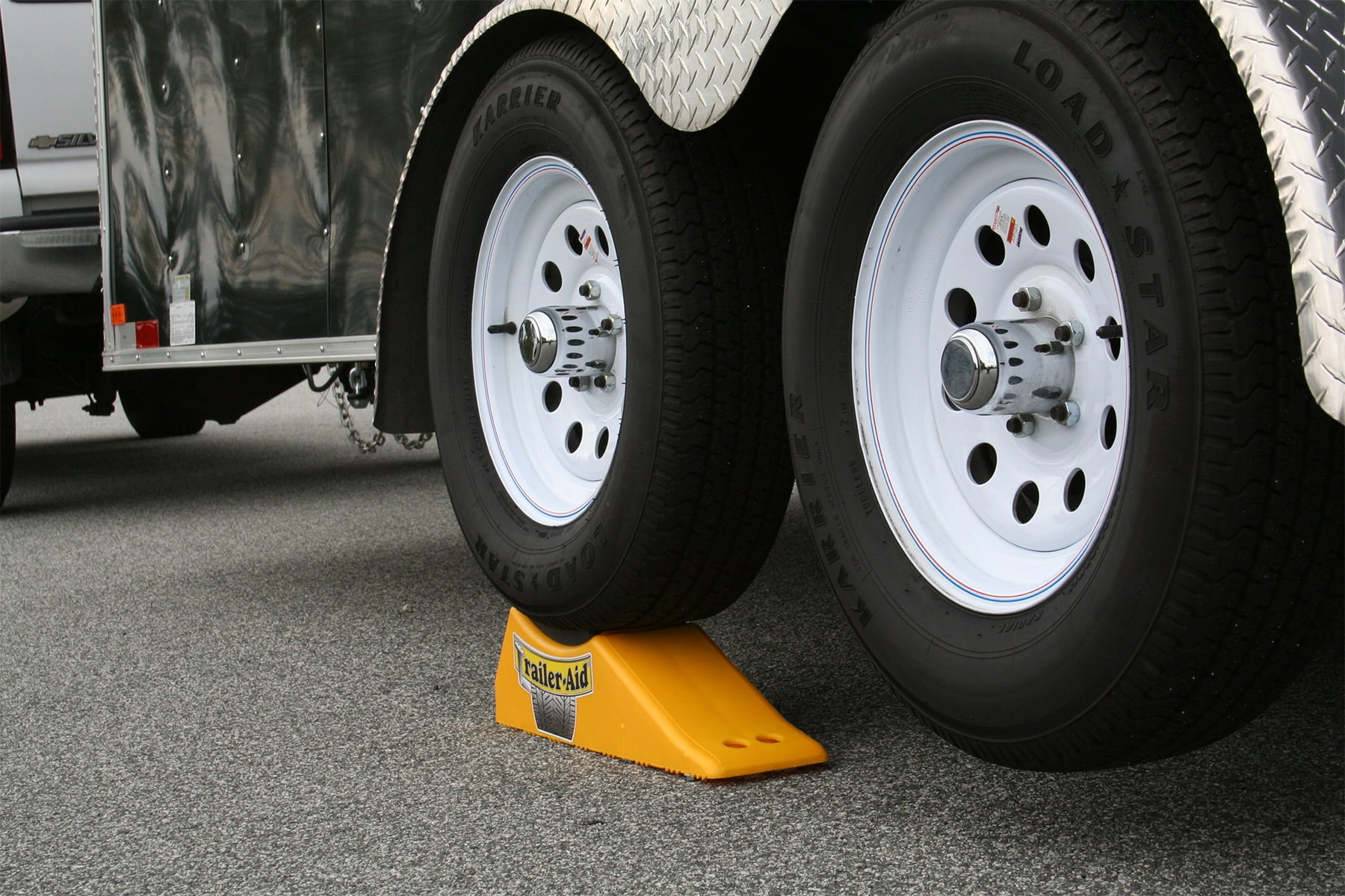 Tire Ramp Changing Tandem Wheel Lift RV SUV Truck Trailer 15,000-Lbs Yellow New 