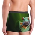 thumbnail image 2 of Haiem Red-Eyed Tree Frog Men's Boxer Briefs, Every Day Comfort Stretch Cotton Moisture-Wicking Underwear-X-Large, 2 of 8