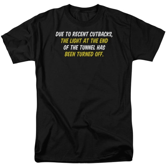 Light At The End Of The Tunnel Officially Licensed Adult T Shirt