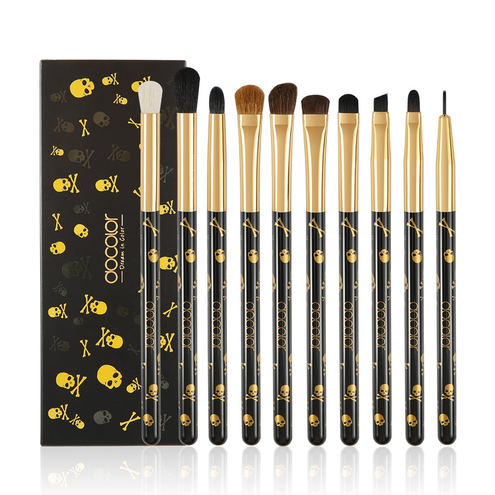 Eye Makeup Brushes Set Docolor Eyeshadow Eyeliner Blending Crease Kit