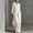 White, variant on Morttic Women's Elegant Solid Color Long Sleeve V-Neck Wide Leg Jumpsuit with Pockets Casual Beach Vacation & Everyday Wear White,S