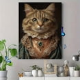 thumbnail image 4 of Qisvanset 12x16 Inch With Frame 2D Flat Wall Art Victorian Cat Portrait Vintage Classic Home Wall Decor, 4 of 8