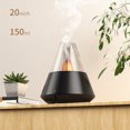 thumbnail image 3 of Monstrate Disfrute de la tranquilidad Aceite esencial Luz nocturna Generador de niebla fría Pulverizador La luz nocturna cálida está quieta Humidificadores gris, 3 of 6