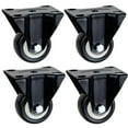 thumbnail image 1 of Roulettes Robustes Roues en Caoutchouc Rouleaux pour Meubles Roue Roulettes Roulettes 360 Degrés Roue Roulettes Industrielles avec Frein Bureau, Facile à Utiliser, 1 of 7