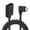 Left bend, variant on Drrntien Thin Mini Video Camera Adapter Cable 8k60hz 4k120hz Fast speed Spring Coiled Cord For Laptops DSLR 1.2m