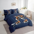 thumbnail image 3 of Castle Fairy Ice Hockey 7-Piece Bedding Comforter Set for Teens Women Men,Gothic Skeleton King Bedding Sets,Sport Gamer Ultra Soft Bed Sheets,Lightweight Room Decor, 3 of 8