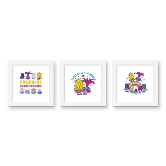 Gallery Pops Trolls Band Together - Togetherness Wall Art Bundle (3-Pack)