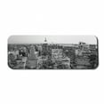 thumbnail image 1 of New York Computer Mouse Pad, Panorama of Manhattan High Buildings of City Famous Monument USA Black and White Photo, Rectangle Non-Slip Rubber Mousepad Large, 31" x 12", Grey, by Ambesonne, 1 of 2