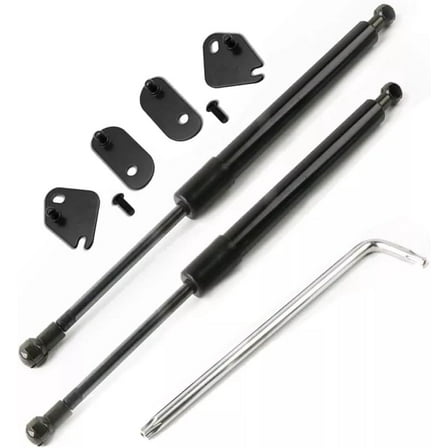 Rear Tailgate Shock Absorbers Lift Support Rods Compatible With Ford F150 2015-2023, Set of 2