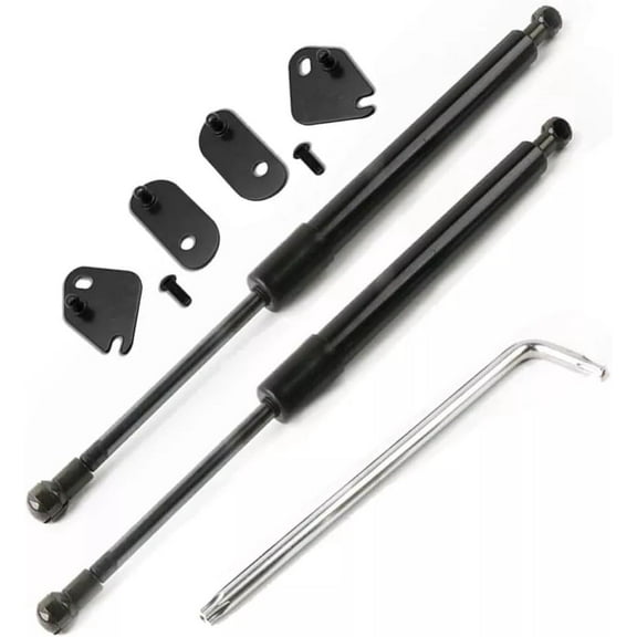 Rear Tailgate Shock Absorbers Lift Support Rods Compatible With Ford F150 2015-2023, Set of 2