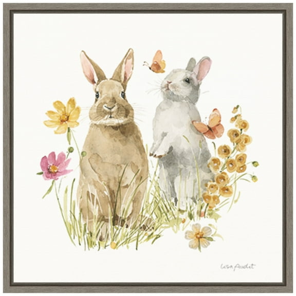 Amanti Art Hop on Spring IV Framed Canvas Wall Art Print