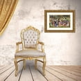 thumbnail image 3 of Maurice Prendergast 24x18 Gold Ornate Framed and Double Matted Museum Art Print Titled - Park Scene (ca. 1915-1918), 3 of 4