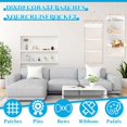 thumbnail image 3 of 2Pcs Fish Extender Hanging Pockets, 11.8 x 24in Cotton Linen Hanging Organizer with 3 Pockets, Hanging Storage Bag for 2025 & 2026 Cruise Travel Exchange Gifts(Beige), 3 of 7