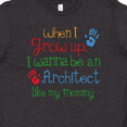 thumbnail image 4 of Inktastic Architect Like Mommy Youth T-Shirt, 4 of 5